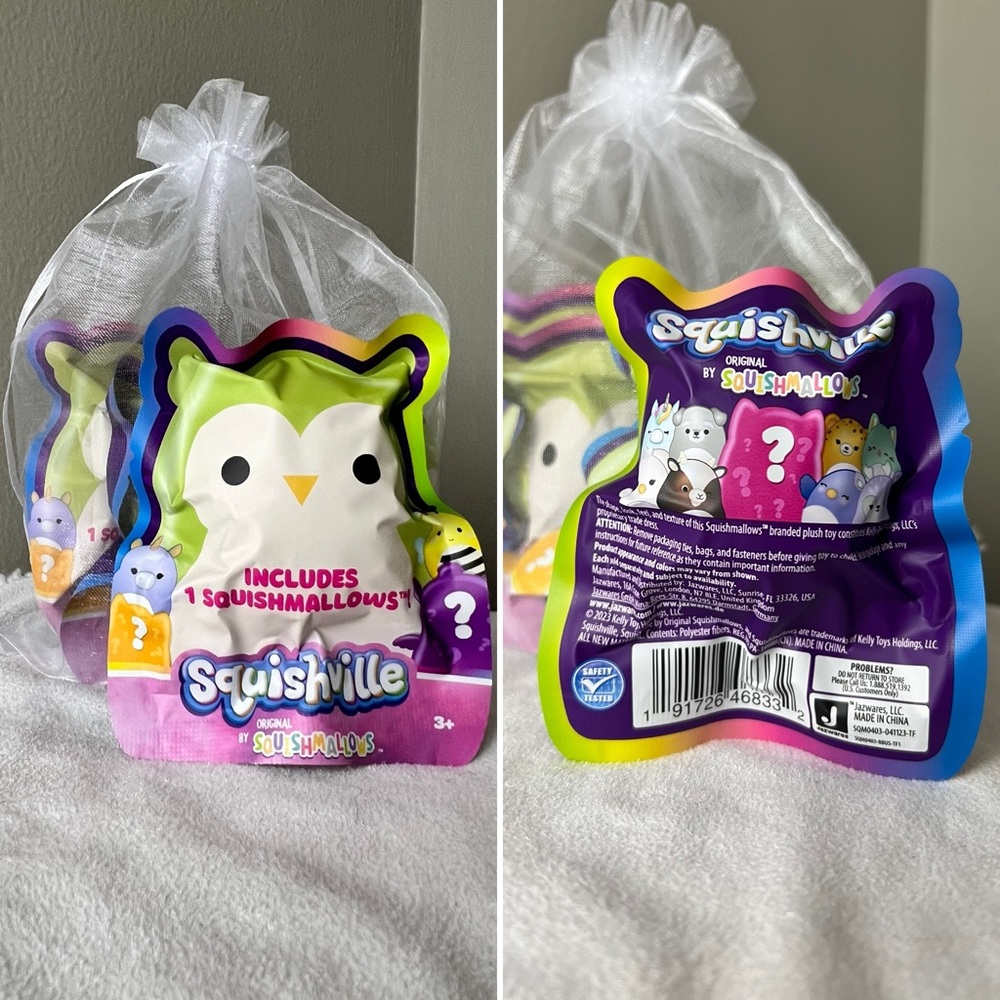 Squishville Mystery Mini Squishmallows Blind Bag Miniature Plush Toy